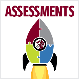 image of a rocket puzzle representing assessments
