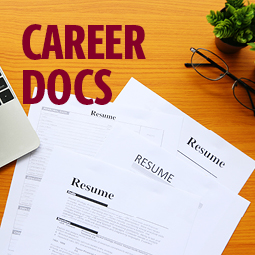 images of resumes on a table