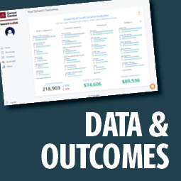 image of a data page in GradStats