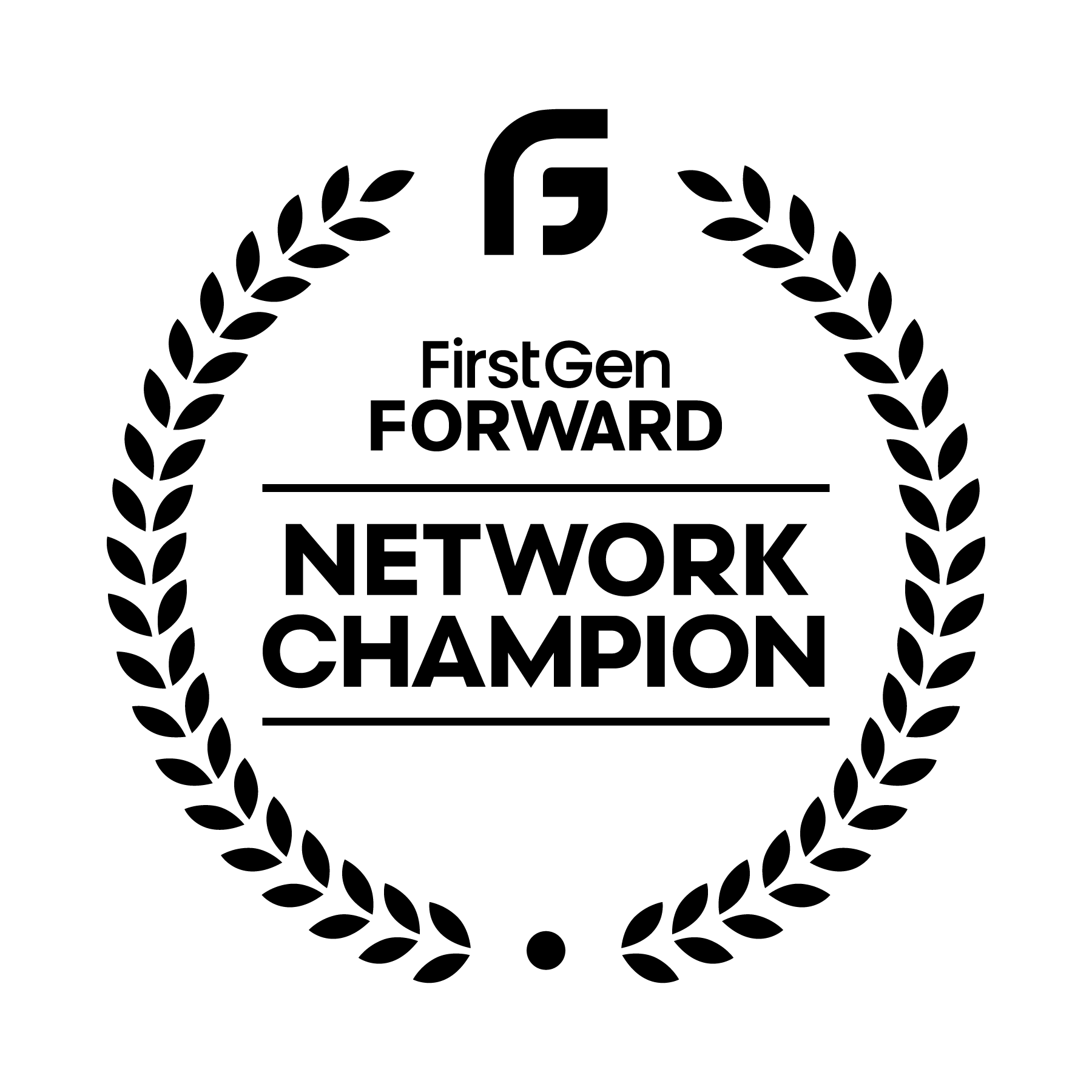 Logo for the First Gen Forward Network Champion
