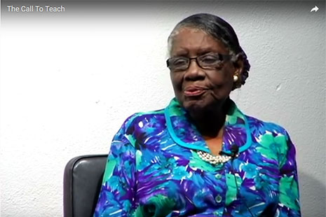 Still of Fannie Phelps Adams in "The Call to Teach"