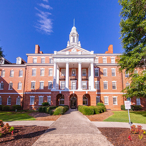 exterior shot of the school of medicine in columbia