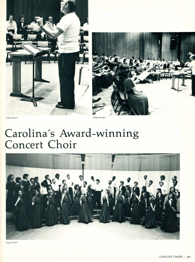 Concert Choir 1982 Concert Choir 1982