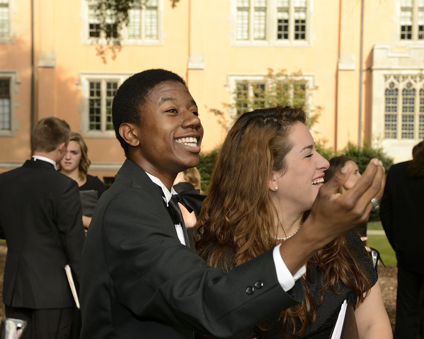 Happy Choral Students Happy Choral Students