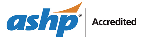 ASHP accredited with logo