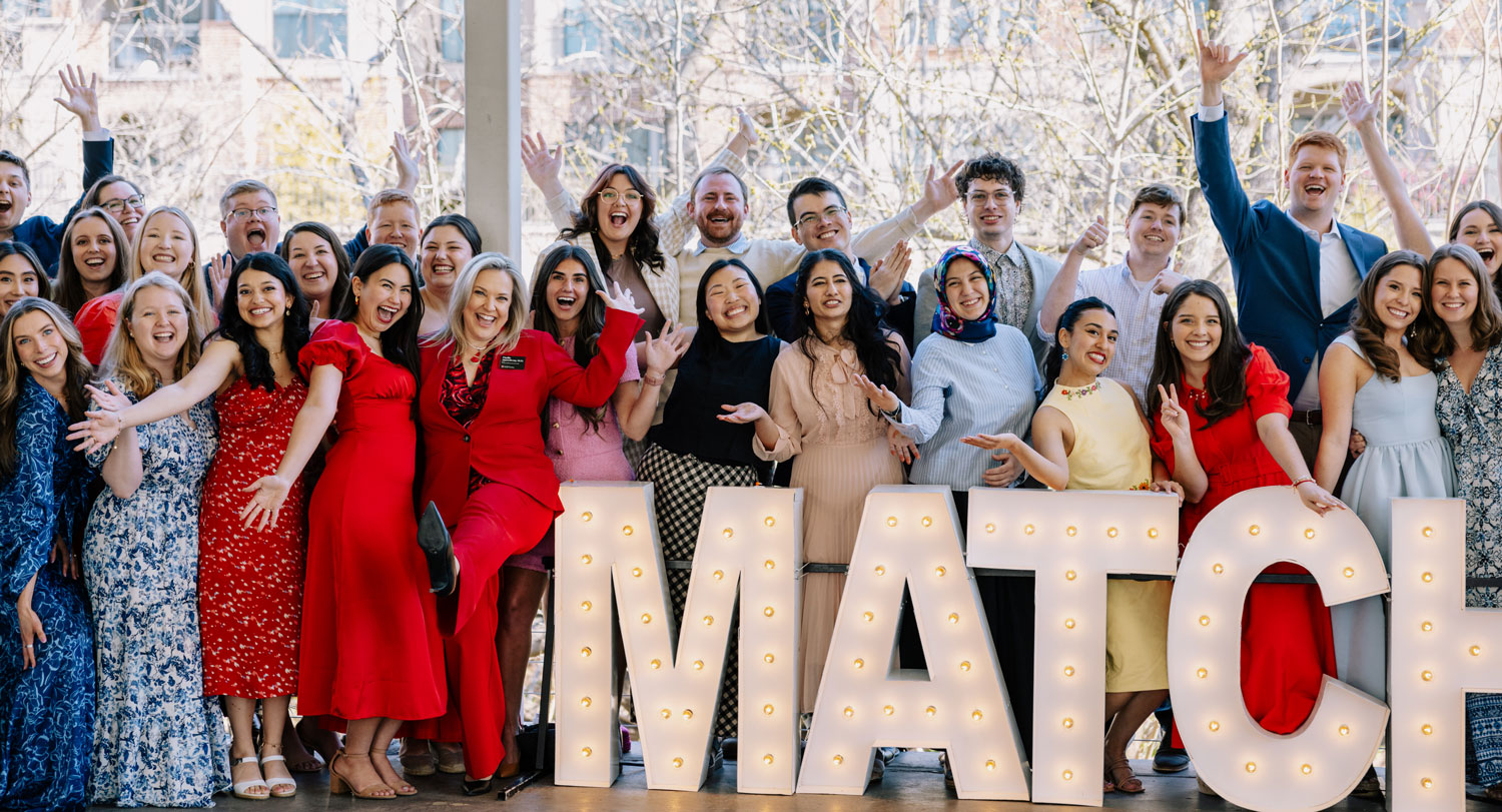 Medical students celebrate Match Day