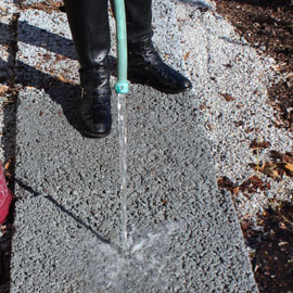 Permeable concrete